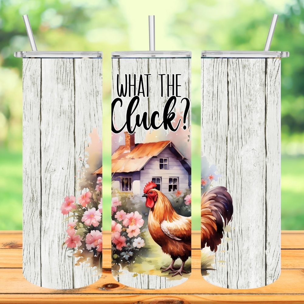 Farmhouse chicken 20oz Hot/Cold Tumbler